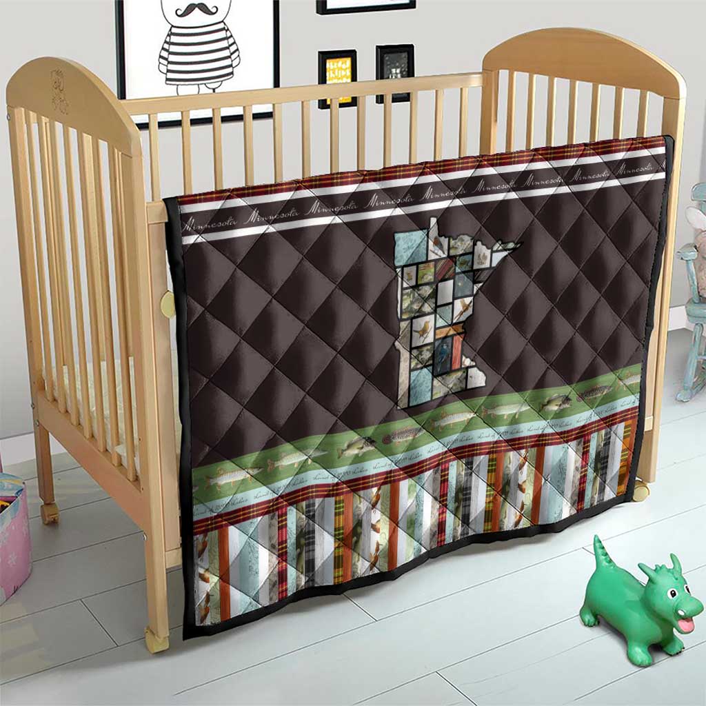 In The Deep Heart Of Minnesota Christmas Design Quilt Xmas Holiday Patterns - Wonder Print Shop