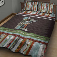 In The Deep Heart Of Minnesota Christmas Design Quilt Bed Set Xmas Holiday Patterns - Wonder Print Shop