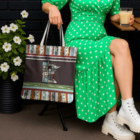 In The Deep Heart Of Minnesota Christmas Design Tote Bag Xmas Holiday Patterns - Wonder Print Shop