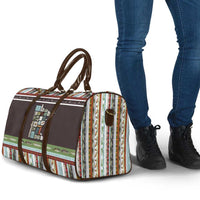 In The Deep Heart Of Minnesota Christmas Design Travel Bag Xmas Holiday Patterns - Wonder Print Shop