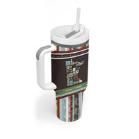 In The Deep Heart Of Minnesota Christmas Design Tumbler With Handle Xmas Holiday Patterns - Wonder Print Shop