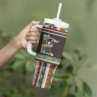 In The Deep Heart Of Minnesota Christmas Design Tumbler With Handle Xmas Holiday Patterns - Wonder Print Shop