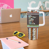 In The Deep Heart Of Minnesota Christmas Design Tumbler With Handle Xmas Holiday Patterns - Wonder Print Shop