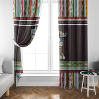 In The Deep Heart Of Minnesota Christmas Design Window Curtain Xmas Holiday Patterns - Wonder Print Shop
