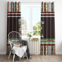 In The Deep Heart Of Minnesota Christmas Design Window Curtain Xmas Holiday Patterns - Wonder Print Shop