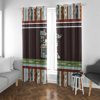 In The Deep Heart Of Minnesota Christmas Design Window Curtain Xmas Holiday Patterns - Wonder Print Shop