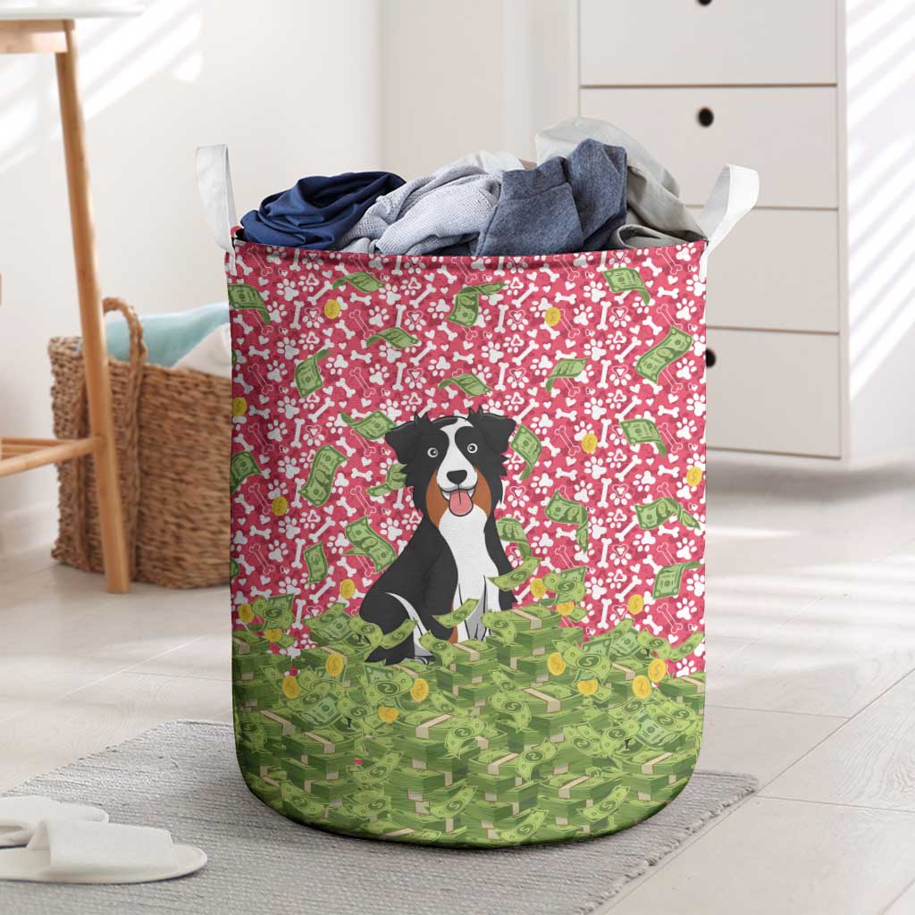 I Work Hard So That My Dog Can Have A Better Life Christmas Christmas Laundry Basket Xmas Holiday Patterns - Wonder Print Shop