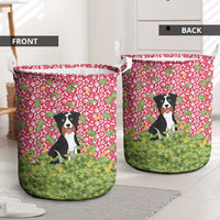 I Work Hard So That My Dog Can Have A Better Life Christmas Christmas Laundry Basket Xmas Holiday Patterns - Wonder Print Shop