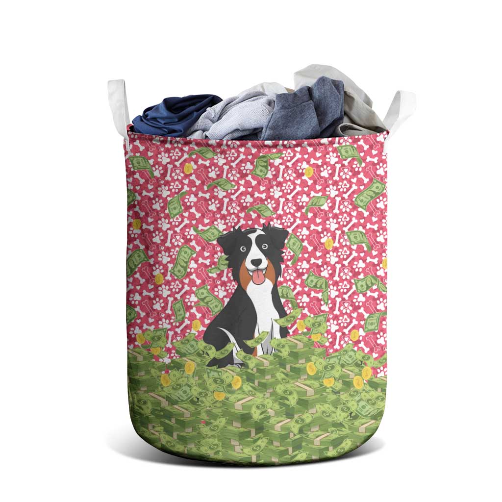 I Work Hard So That My Dog Can Have A Better Life Christmas Christmas Laundry Basket Xmas Holiday Patterns - Wonder Print Shop