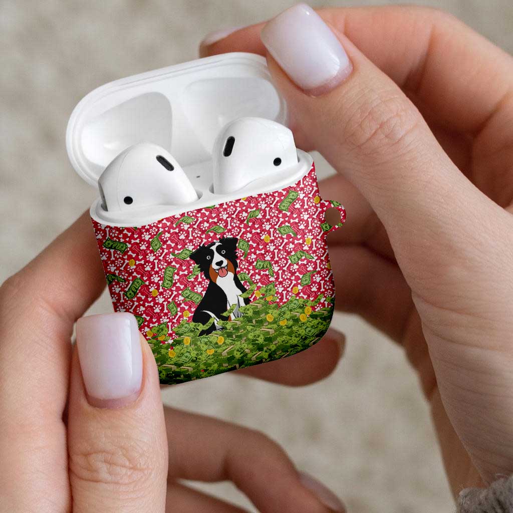 I Work Hard So That My Dog Can Have A Better Life Christmas Christmas AirPods Case Xmas Holiday Patterns - Wonder Print Shop