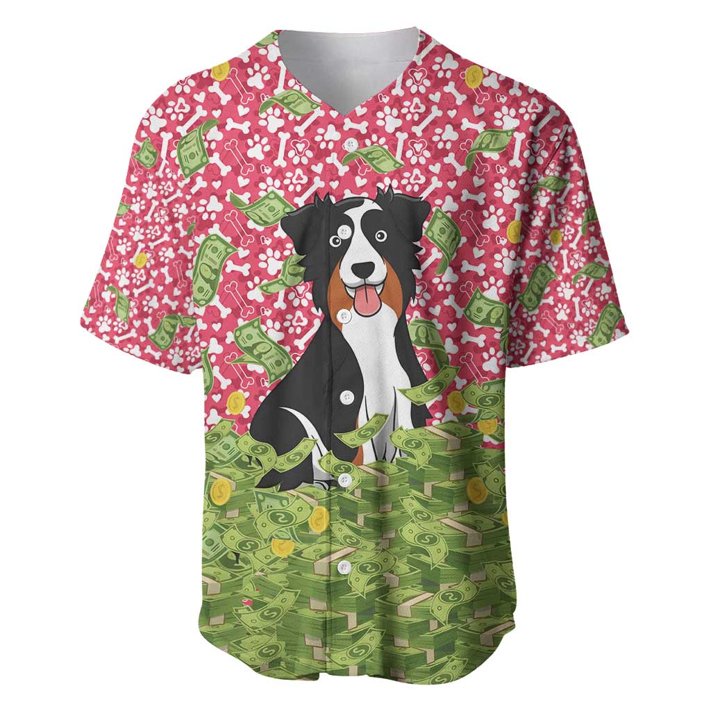 I Work Hard So That My Dog Can Have A Better Life Christmas Christmas Baseball Jersey Xmas Holiday Patterns - Wonder Print Shop