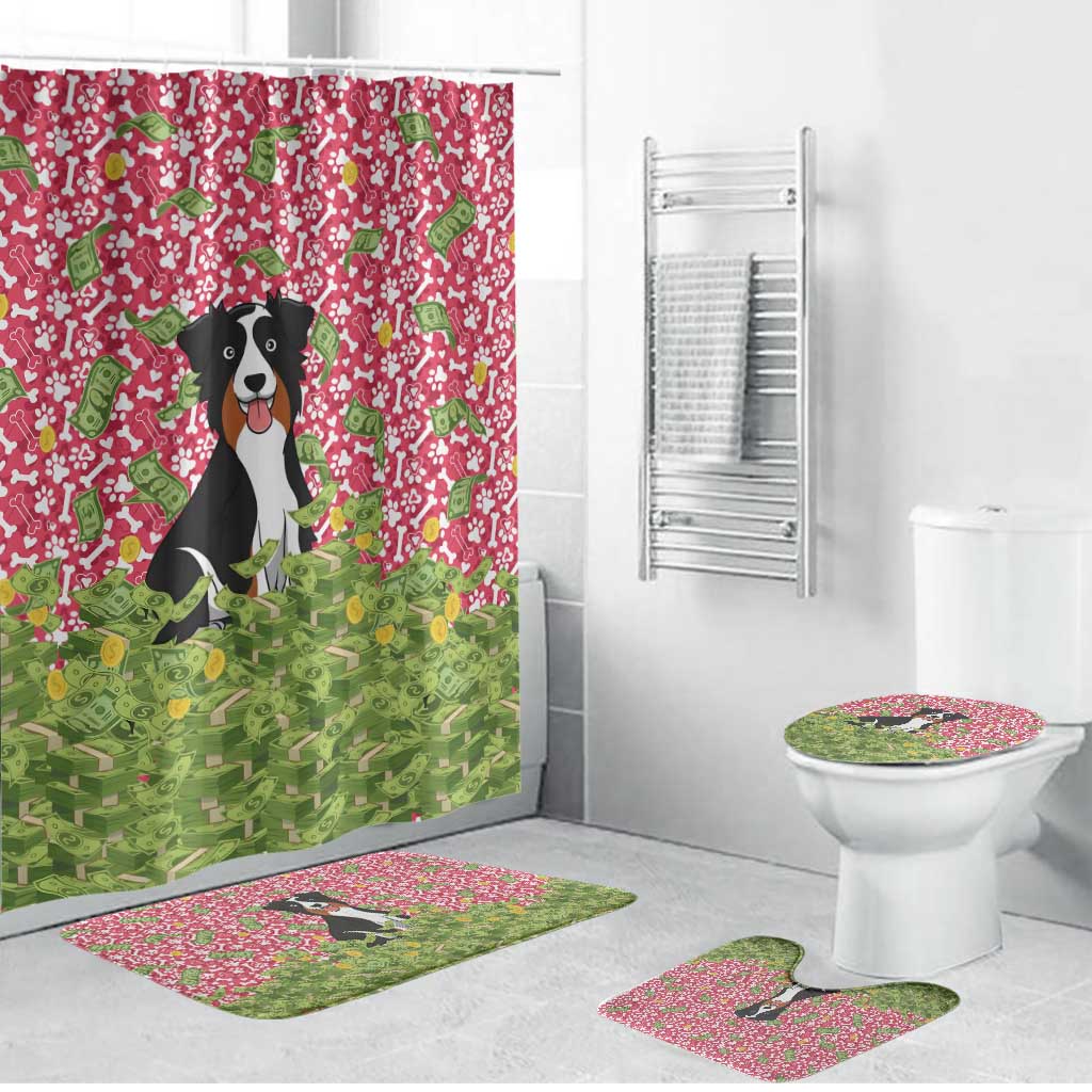 I Work Hard So That My Dog Can Have A Better Life Christmas Christmas Bathroom Set Xmas Holiday Patterns - Wonder Print Shop