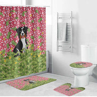 I Work Hard So That My Dog Can Have A Better Life Christmas Christmas Bathroom Set Xmas Holiday Patterns - Wonder Print Shop