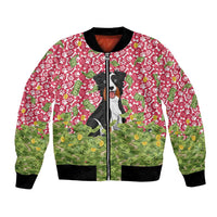I Work Hard So That My Dog Can Have A Better Life Christmas Christmas Bomber Jacket Xmas Holiday Patterns - Wonder Print Shop