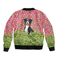 I Work Hard So That My Dog Can Have A Better Life Christmas Christmas Bomber Jacket Xmas Holiday Patterns - Wonder Print Shop