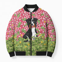 I Work Hard So That My Dog Can Have A Better Life Christmas Christmas Bomber Puffer Jacket Xmas Holiday Patterns - Wonder Print Shop
