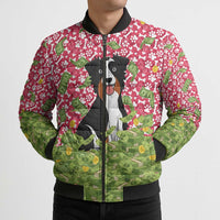 I Work Hard So That My Dog Can Have A Better Life Christmas Christmas Bomber Puffer Jacket Xmas Holiday Patterns - Wonder Print Shop