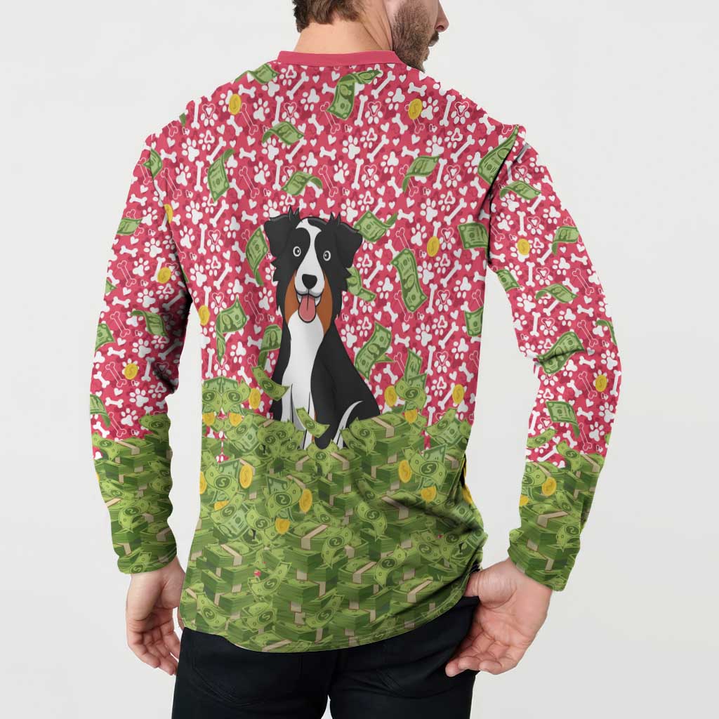 I Work Hard So That My Dog Can Have A Better Life Christmas Christmas Button Sweatshirt Xmas Holiday Patterns - Wonder Print Shop