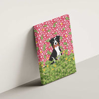 I Work Hard So That My Dog Can Have A Better Life Christmas Christmas Canvas Wall Art Xmas Holiday Patterns - Wonder Print Shop