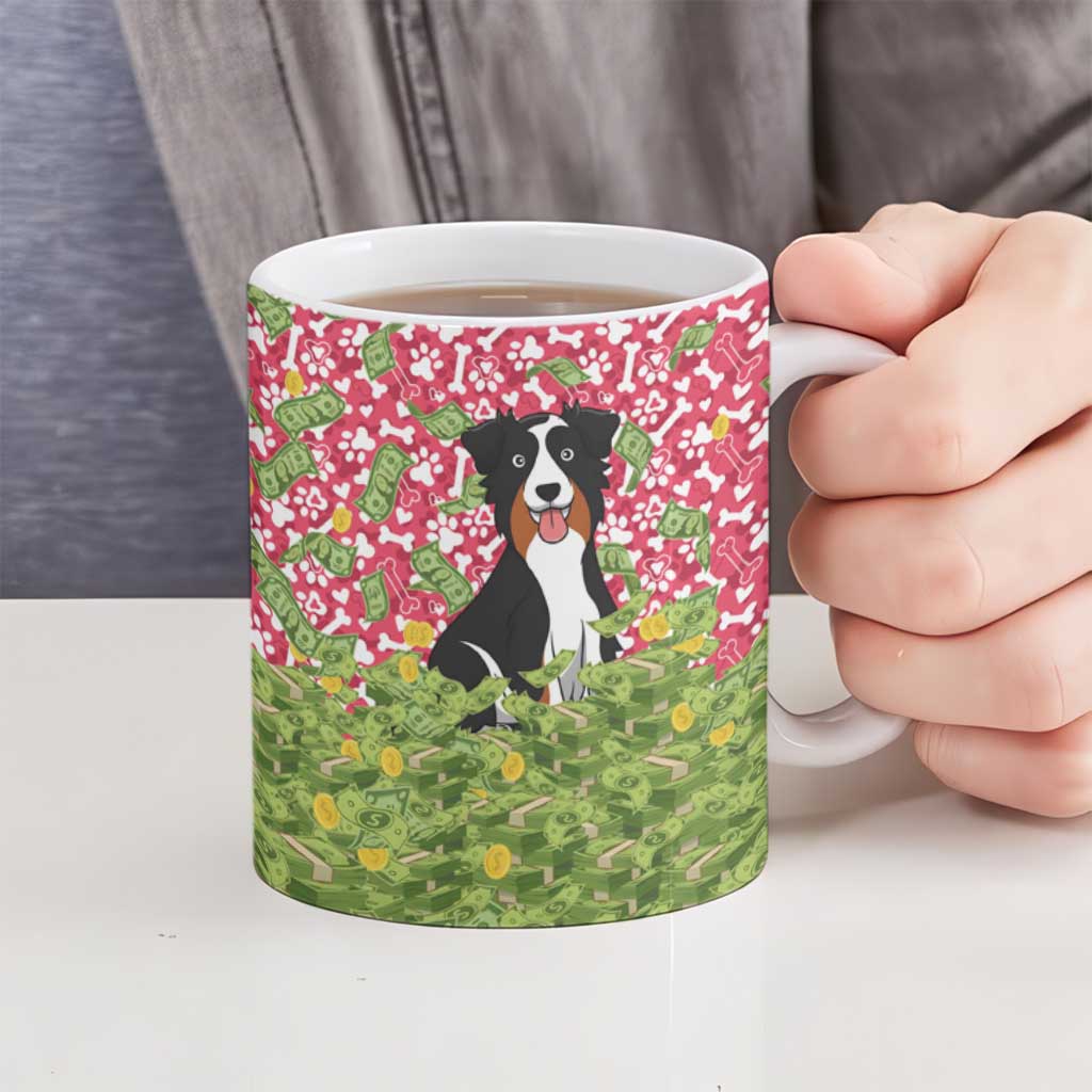 I Work Hard So That My Dog Can Have A Better Life Christmas Christmas Ceramic Mug Xmas Holiday Patterns - Wonder Print Shop