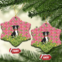 I Work Hard So That My Dog Can Have A Better Life Christmas Ceramic Ornament Xmas Holiday Patterns - Wonder Print Shop