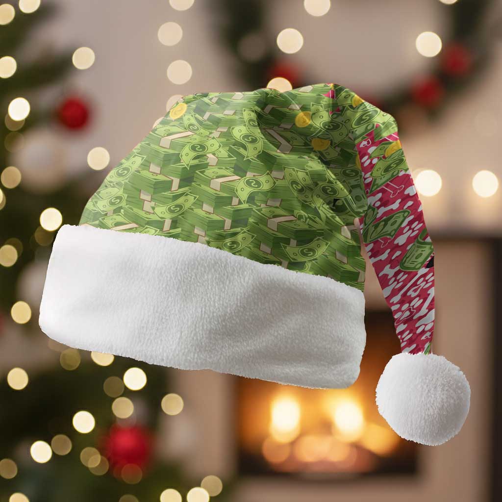 I Work Hard So That My Dog Can Have A Better Life Christmas Christmas Santa Hat Xmas Holiday Patterns - Wonder Print Shop