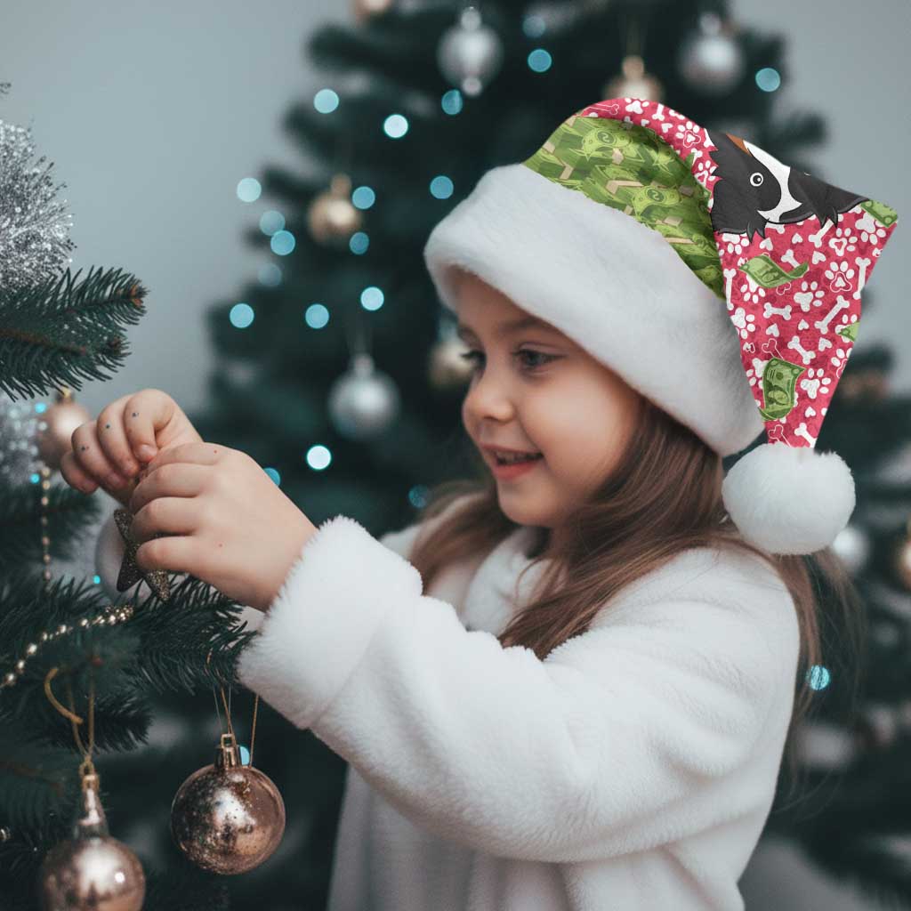 I Work Hard So That My Dog Can Have A Better Life Christmas Christmas Santa Hat Xmas Holiday Patterns - Wonder Print Shop