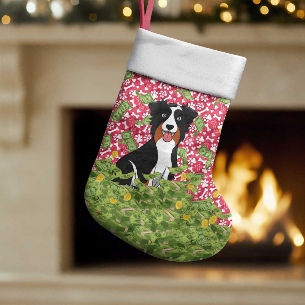 I Work Hard So That My Dog Can Have A Better Life Christmas Christmas Stocking Xmas Holiday Patterns - Wonder Print Shop