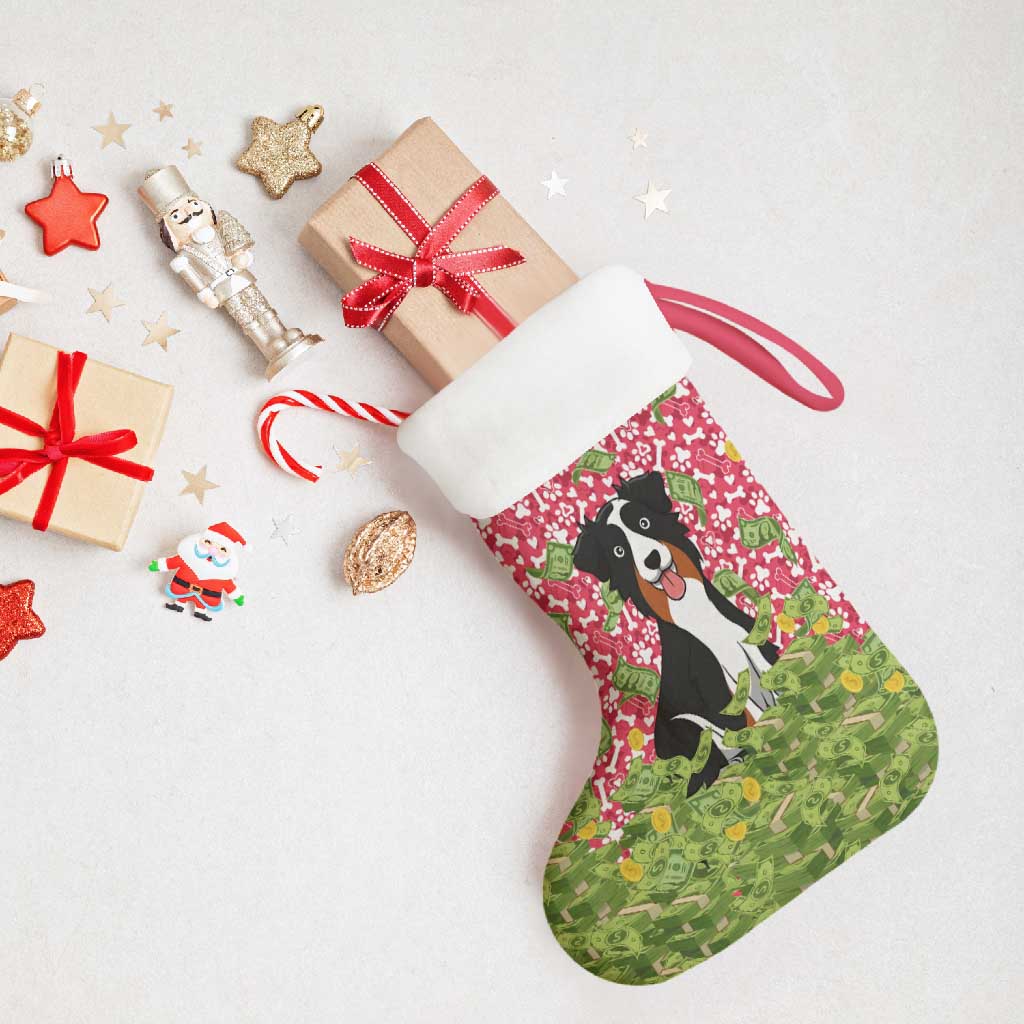 I Work Hard So That My Dog Can Have A Better Life Christmas Christmas Stocking Xmas Holiday Patterns - Wonder Print Shop