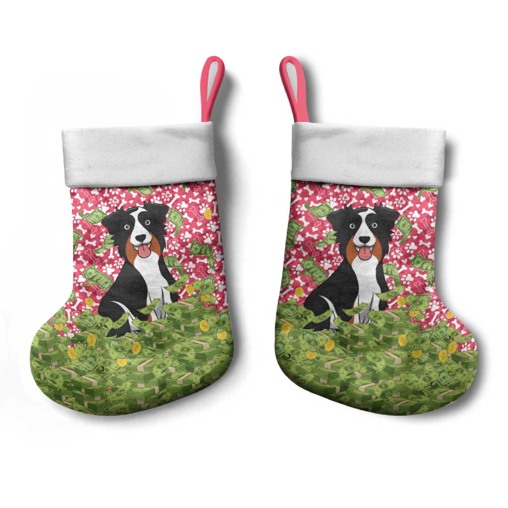 I Work Hard So That My Dog Can Have A Better Life Christmas Christmas Stocking Xmas Holiday Patterns - Wonder Print Shop