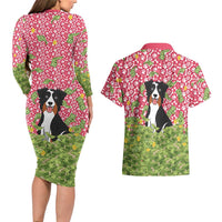 I Work Hard So That My Dog Can Have A Better Life Christmas Christmas Couples Matching Long Sleeve Bodycon Dress and Hawaiian Shirt Xmas Holiday Patterns - Wonder Print Shop