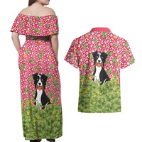 I Work Hard So That My Dog Can Have A Better Life Christmas Christmas Couples Matching Off Shoulder Maxi Dress and Hawaiian Shirt Xmas Holiday Patterns - Wonder Print Shop