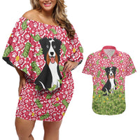 I Work Hard So That My Dog Can Have A Better Life Christmas Christmas Couples Matching Off Shoulder Short Dress and Hawaiian Shirt Xmas Holiday Patterns - Wonder Print Shop