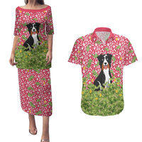 I Work Hard So That My Dog Can Have A Better Life Christmas Christmas Couples Matching Puletasi and Hawaiian Shirt Xmas Holiday Patterns - Wonder Print Shop