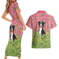 I Work Hard So That My Dog Can Have A Better Life Christmas Christmas Couples Matching Short Sleeve Bodycon Dress and Hawaiian Shirt Xmas Holiday Patterns - Wonder Print Shop