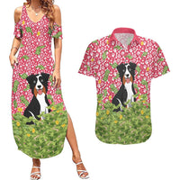 I Work Hard So That My Dog Can Have A Better Life Christmas Christmas Couples Matching Summer Maxi Dress and Hawaiian Shirt Xmas Holiday Patterns - Wonder Print Shop