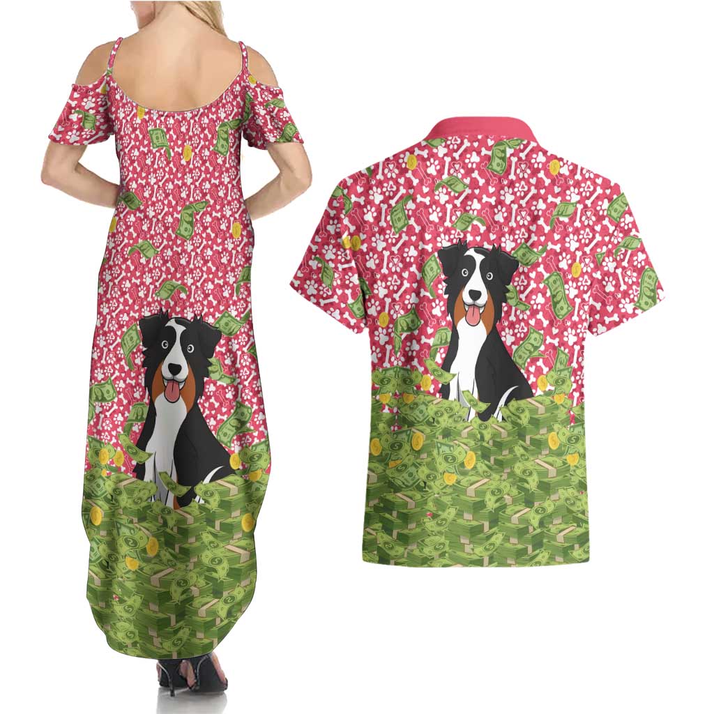 I Work Hard So That My Dog Can Have A Better Life Christmas Christmas Couples Matching Summer Maxi Dress and Hawaiian Shirt Xmas Holiday Patterns - Wonder Print Shop