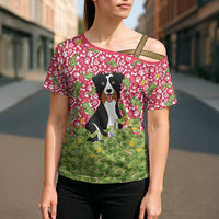 I Work Hard So That My Dog Can Have A Better Life Christmas Christmas Cross Shoulder Shirt Xmas Holiday Patterns - Wonder Print Shop