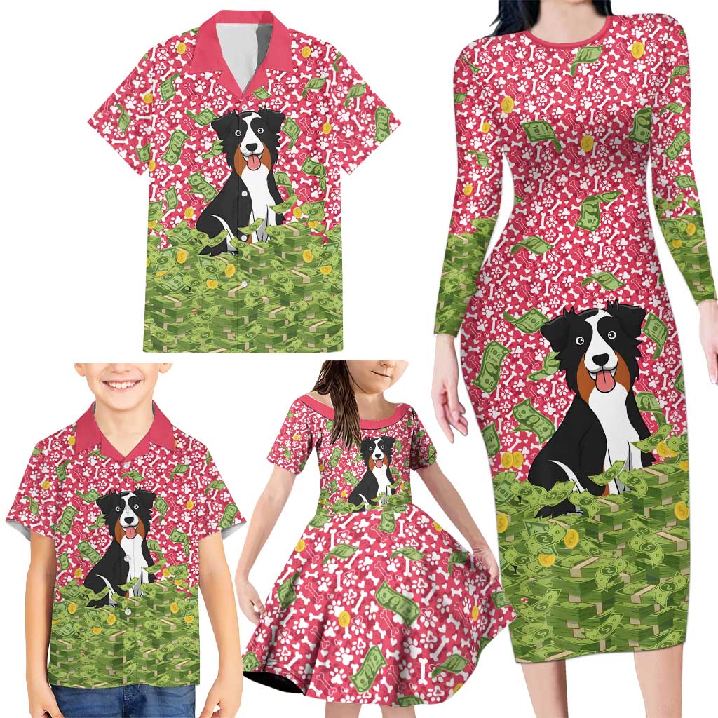 I Work Hard So That My Dog Can Have A Better Life Christmas Christmas Family Matching Long Sleeve Bodycon Dress and Hawaiian Shirt Xmas Holiday Patterns - Wonder Print Shop