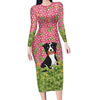 I Work Hard So That My Dog Can Have A Better Life Christmas Christmas Family Matching Long Sleeve Bodycon Dress and Hawaiian Shirt Xmas Holiday Patterns - Wonder Print Shop