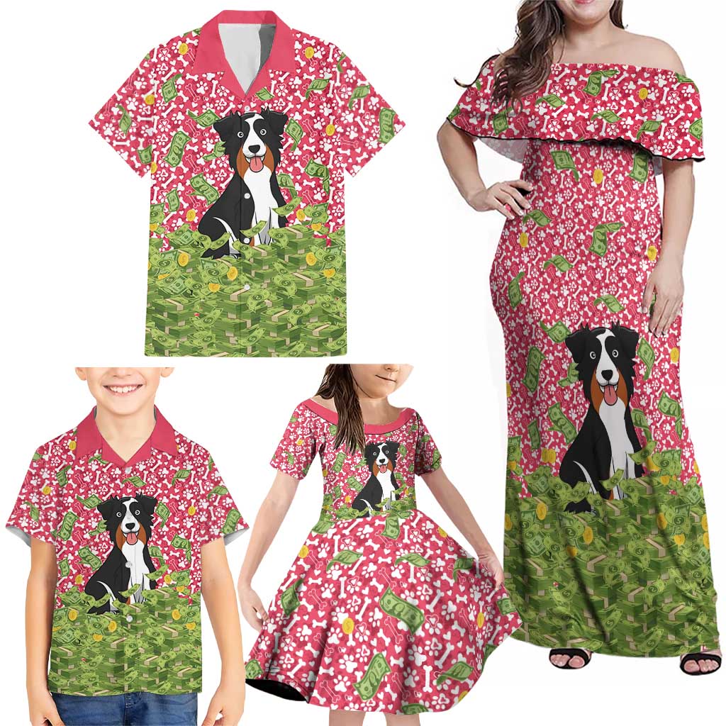 I Work Hard So That My Dog Can Have A Better Life Christmas Christmas Family Matching Off Shoulder Maxi Dress and Hawaiian Shirt Xmas Holiday Patterns - Wonder Print Shop