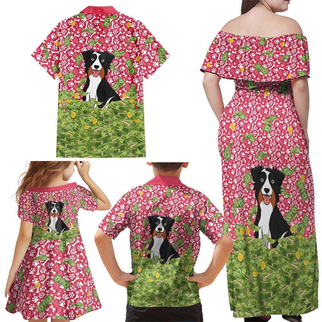 I Work Hard So That My Dog Can Have A Better Life Christmas Christmas Family Matching Off Shoulder Maxi Dress and Hawaiian Shirt Xmas Holiday Patterns - Wonder Print Shop