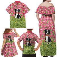 I Work Hard So That My Dog Can Have A Better Life Christmas Christmas Family Matching Off Shoulder Maxi Dress and Hawaiian Shirt Xmas Holiday Patterns - Wonder Print Shop