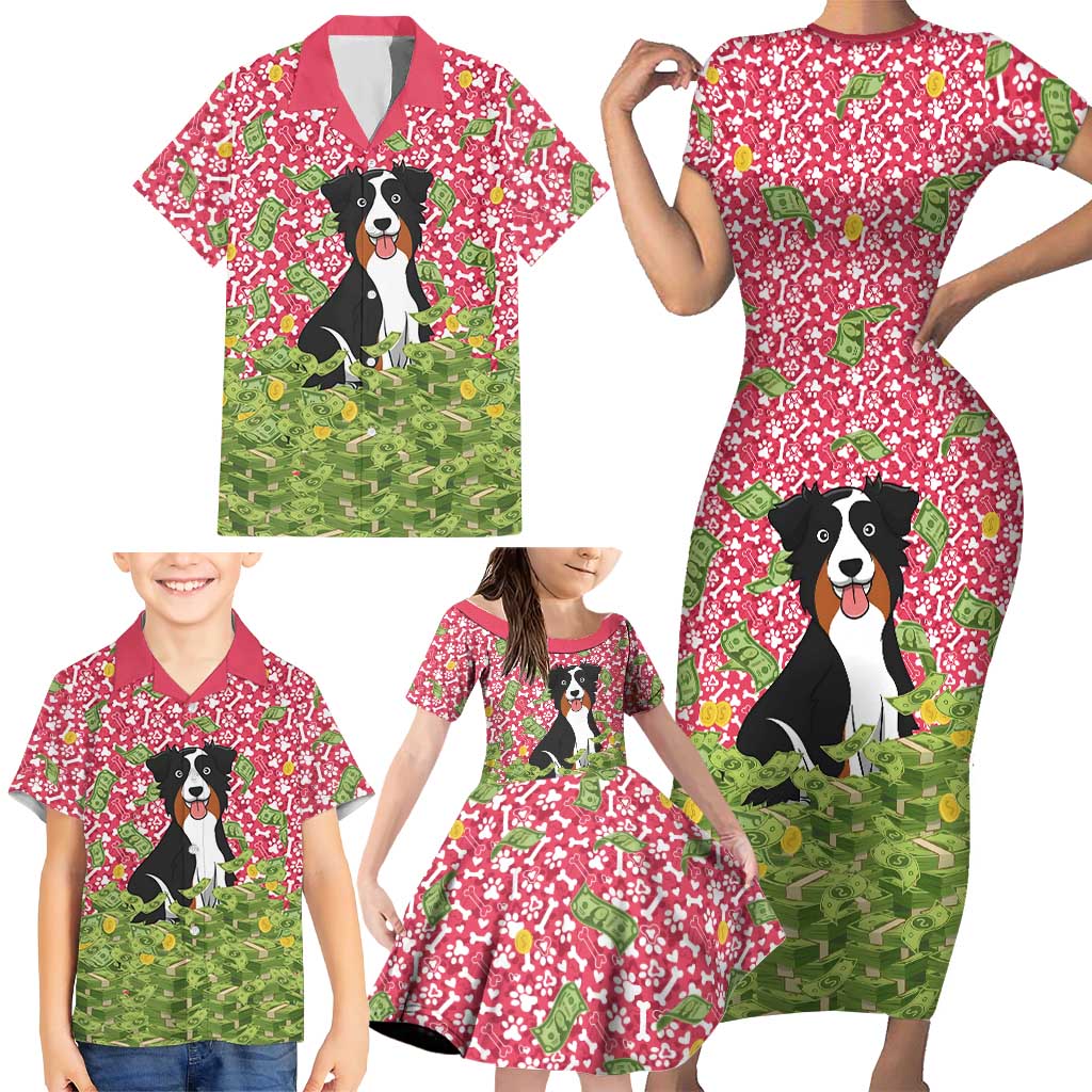 I Work Hard So That My Dog Can Have A Better Life Christmas Christmas Family Matching Short Sleeve Bodycon Dress and Hawaiian Shirt Xmas Holiday Patterns - Wonder Print Shop