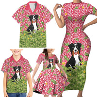 I Work Hard So That My Dog Can Have A Better Life Christmas Christmas Family Matching Short Sleeve Bodycon Dress and Hawaiian Shirt Xmas Holiday Patterns - Wonder Print Shop