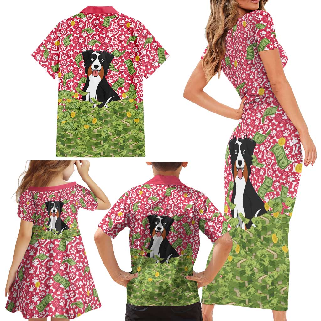 I Work Hard So That My Dog Can Have A Better Life Christmas Christmas Family Matching Short Sleeve Bodycon Dress and Hawaiian Shirt Xmas Holiday Patterns - Wonder Print Shop