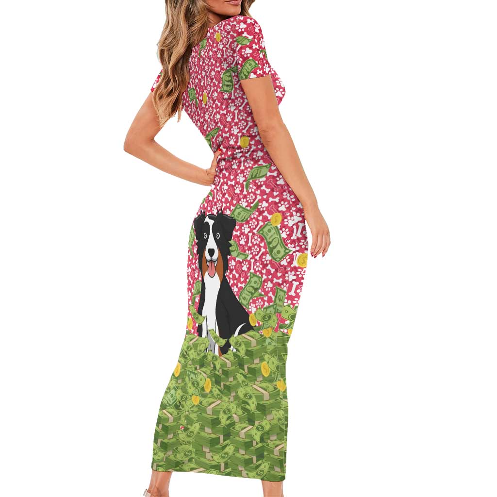 I Work Hard So That My Dog Can Have A Better Life Christmas Christmas Family Matching Short Sleeve Bodycon Dress and Hawaiian Shirt Xmas Holiday Patterns - Wonder Print Shop