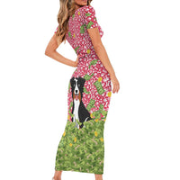 I Work Hard So That My Dog Can Have A Better Life Christmas Christmas Family Matching Short Sleeve Bodycon Dress and Hawaiian Shirt Xmas Holiday Patterns - Wonder Print Shop