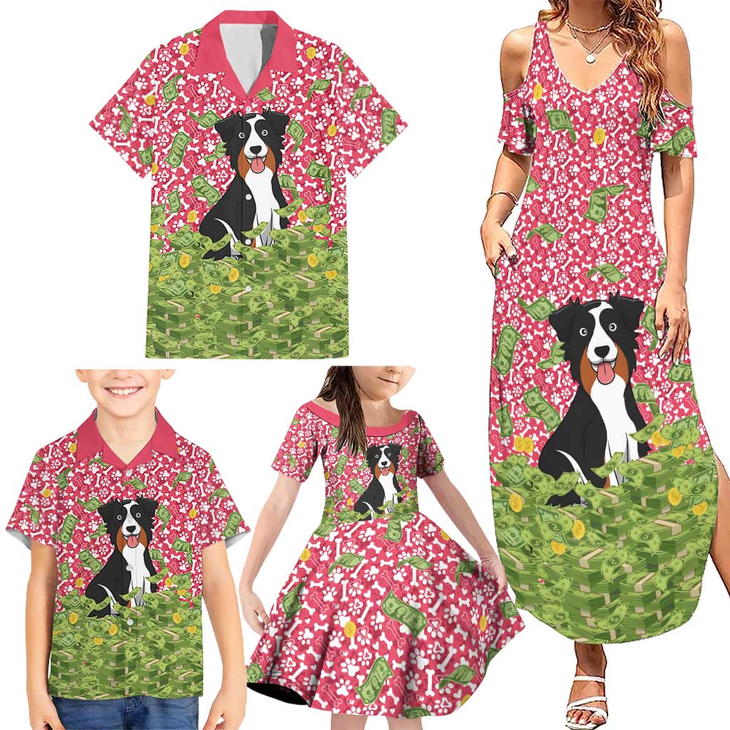 I Work Hard So That My Dog Can Have A Better Life Christmas Christmas Family Matching Summer Maxi Dress and Hawaiian Shirt Xmas Holiday Patterns - Wonder Print Shop