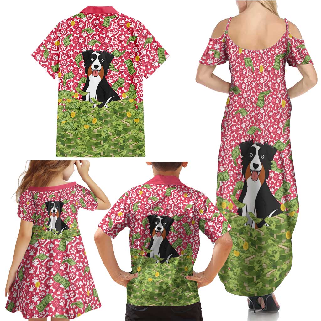 I Work Hard So That My Dog Can Have A Better Life Christmas Christmas Family Matching Summer Maxi Dress and Hawaiian Shirt Xmas Holiday Patterns - Wonder Print Shop
